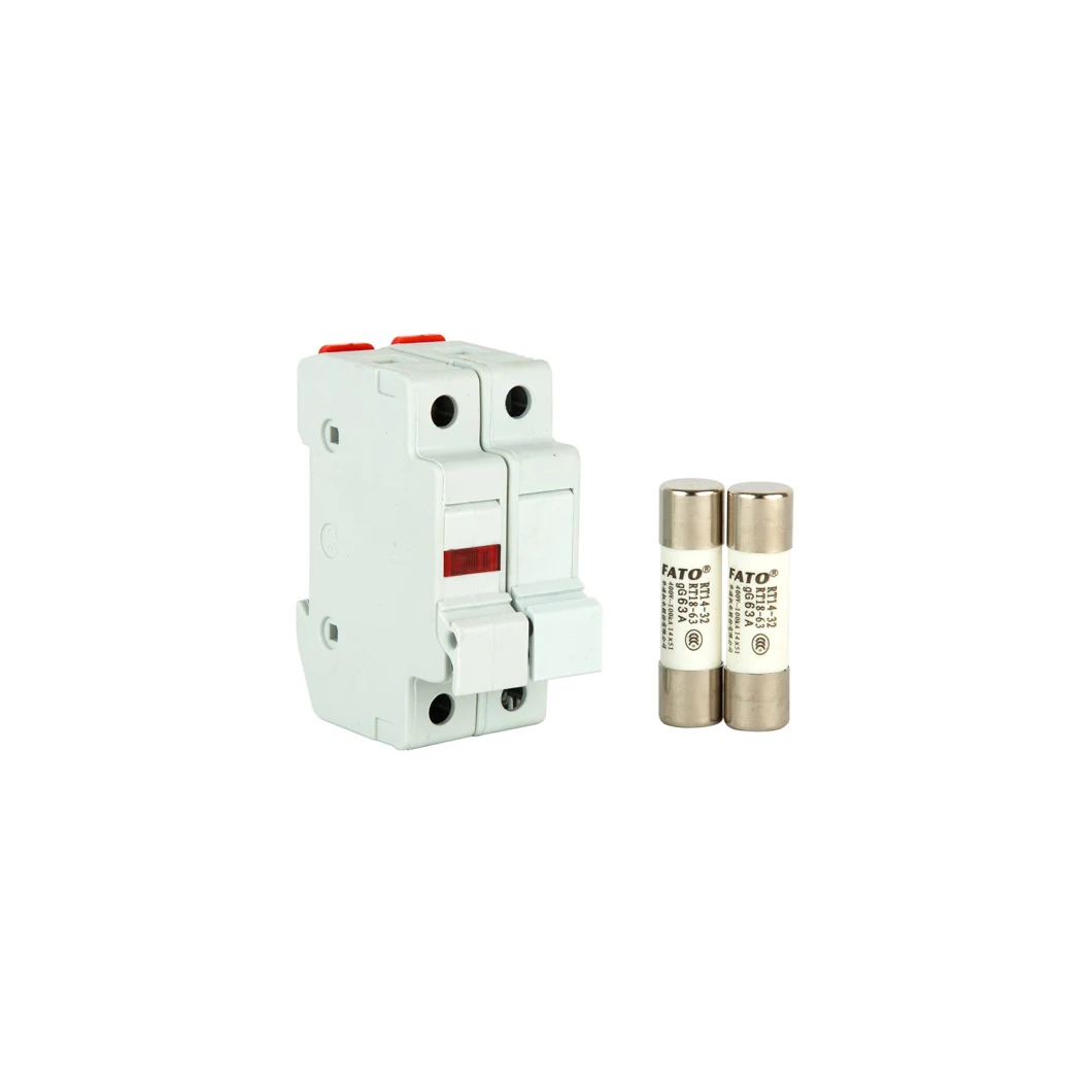 China Professional Manufacturer 32A 63A 125A Fuse Holder with LED Indication for Cylindrical Fuse Link