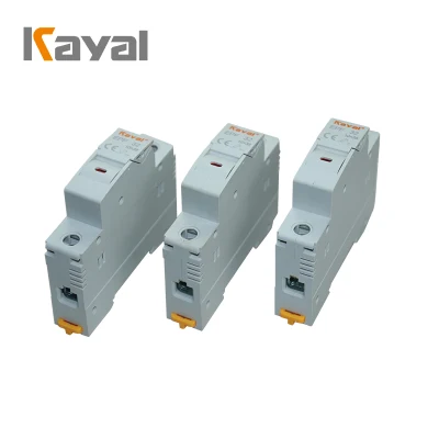 Kayal Manufacturing Interruttore fusibili elettrici da 12 Volt 48 V 2A 4A 5A 10A 13A 15A 25A 63A Prezzo collegamento fusibile CC fotovoltaico