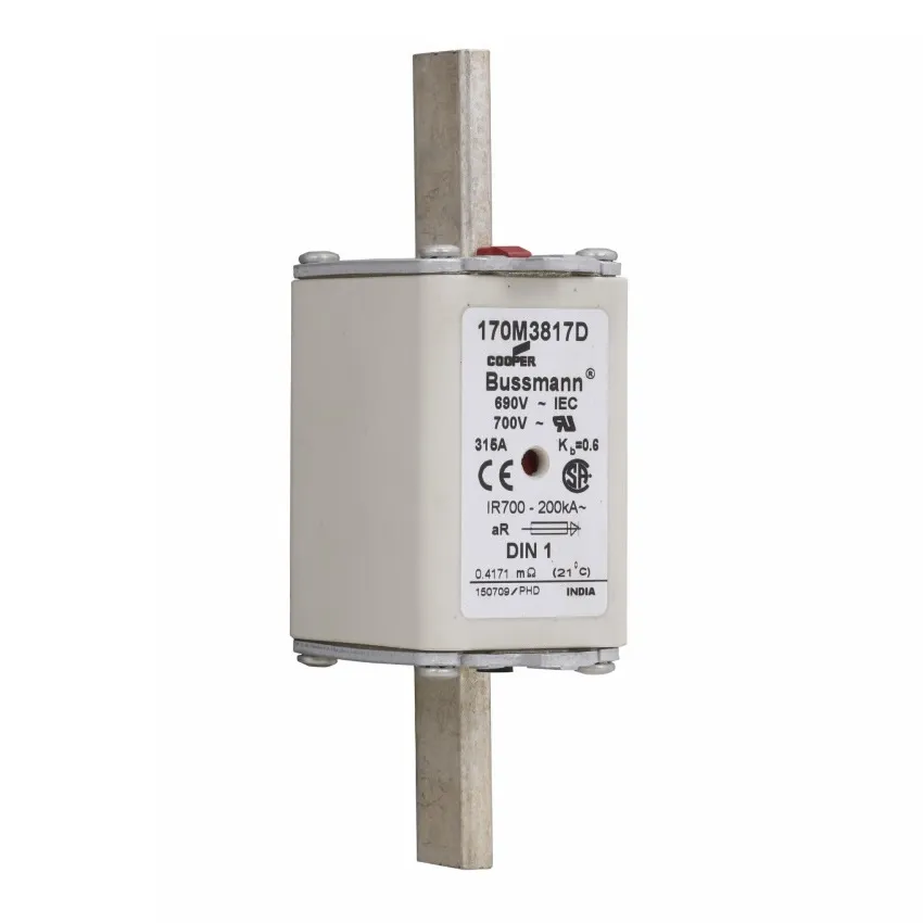 Fusibile a corpo quadrato ad alta velocità serie Bussmann 170m3817D nuovo originale Ea-Ton, buon prezzo